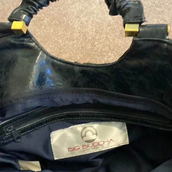 Big Buddha Navy purse - Picture 7 of 8